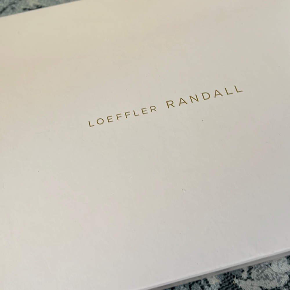 Loeffler Randall Natalia floral platform bow heel